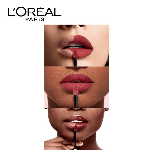 L'Oreal Paris Rouge Signature Matte Liquid Lipstick 129 I Lead 7g